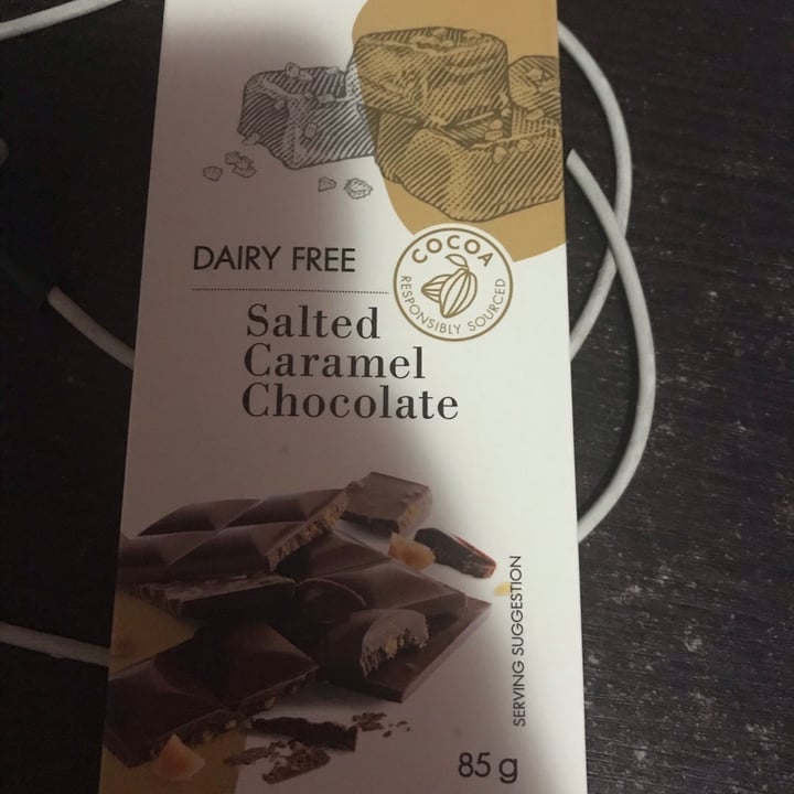 review photo of Woolworths Dairy Free Salted Caramel Chocolate shared by @vegansince2019 on 19 Mar 2021 - review