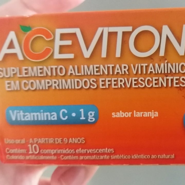 photo of Nutracom Aceviton vitamina C- 1 g shared by @mllealaluna on  10 Jul 2022 - review