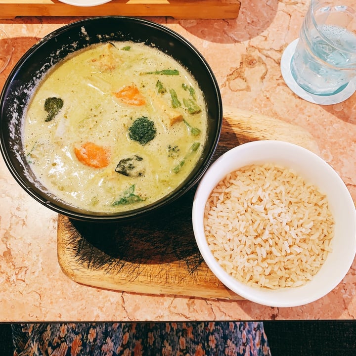 photo of Privé Wheelock Thai Green Vegetable Curry shared by @meixin2603 on  28 Nov 2021 - review