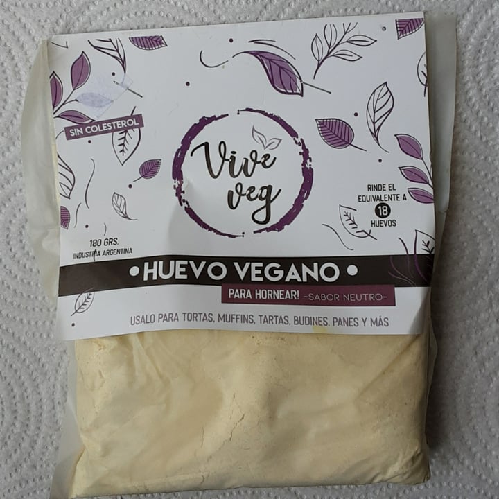 photo of Vive Veg Huevo Vegano shared by @mrpotato on  04 Dec 2020 - review