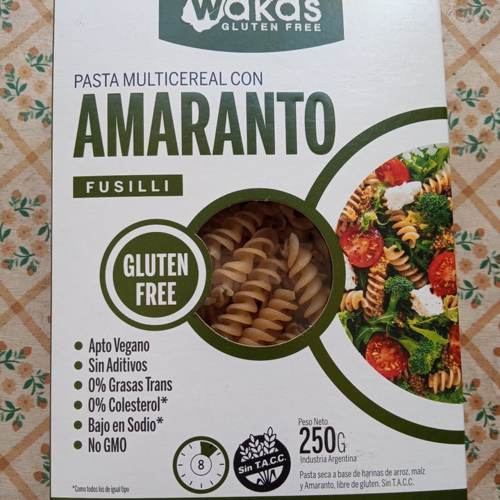 photo of Wakas Pasta Multicereal con Amaranto shared by @andyeb on  14 Mar 2021 - review