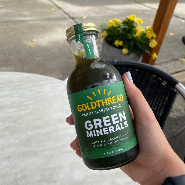 photo of Goldthread Green Minerals shared by @zoeadamopoulos on  28 Sep 2021 - review
