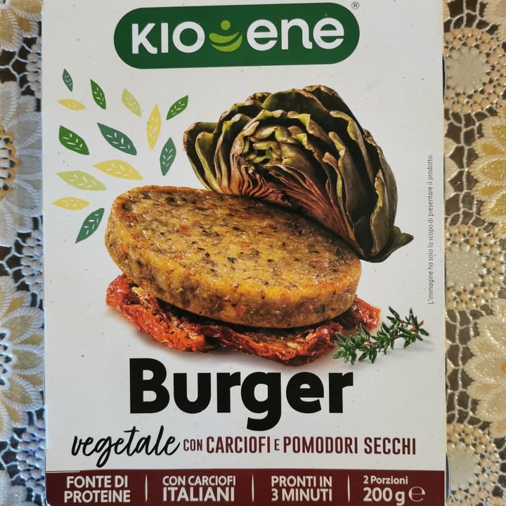 photo of Kioene Burger ai carciofi shared by @eleonor-a on  11 Jan 2022 - review