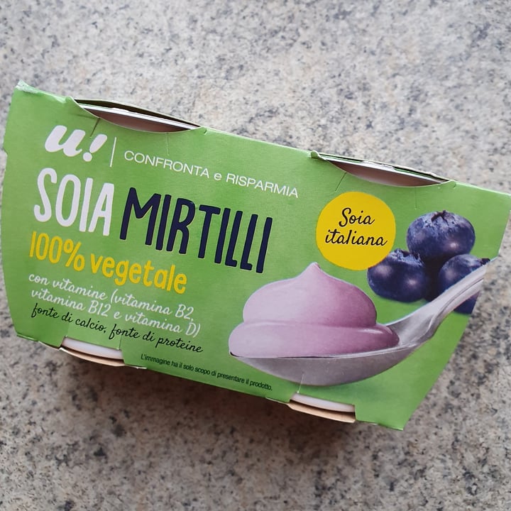 photo of Unes Yogurt Di Soia Ai Mirtilli shared by @anymoth on  12 Apr 2022 - review