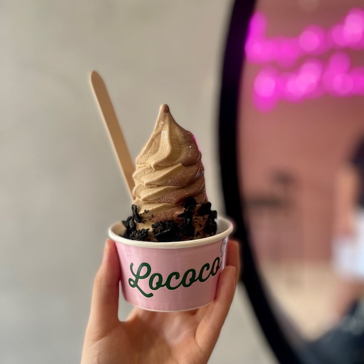 photo of Lococo Creamery Caffè Latte X Valrhona Fudge shared by @shehuntsveganfood on  18 Jun 2021 - review