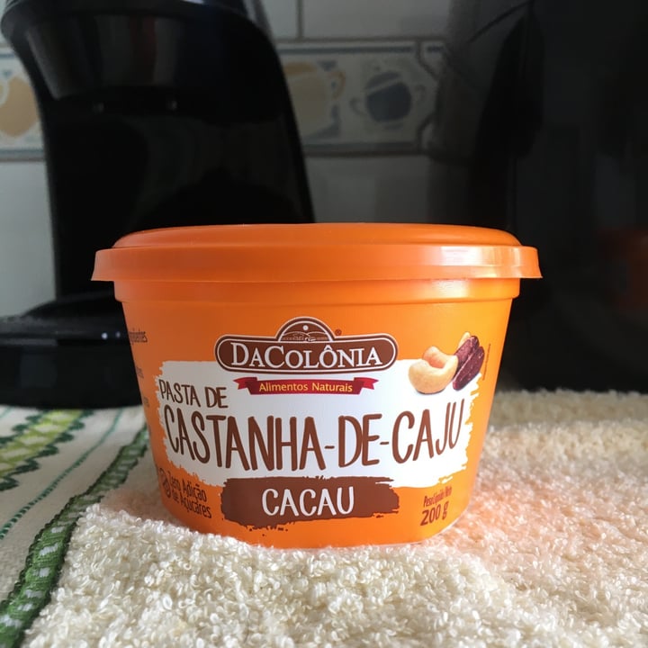 review photo of DaColônia Pasta De Castanha De Caju Sabor Cacau shared by @decris66 on 27 Feb 2022 - review