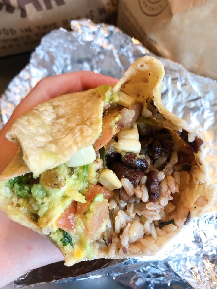 photo of Chipotle Mexican Grill Veggie Burrito shared by @kdobson93 on  09 Mar 2020 - review