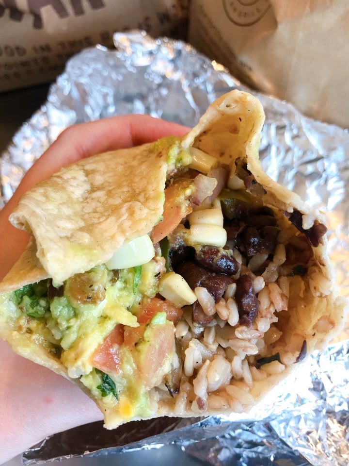 review photo of Chipotle Mexican Grill Veggie Burrito shared by @kdobson93 on 09 Mar 2020 - review