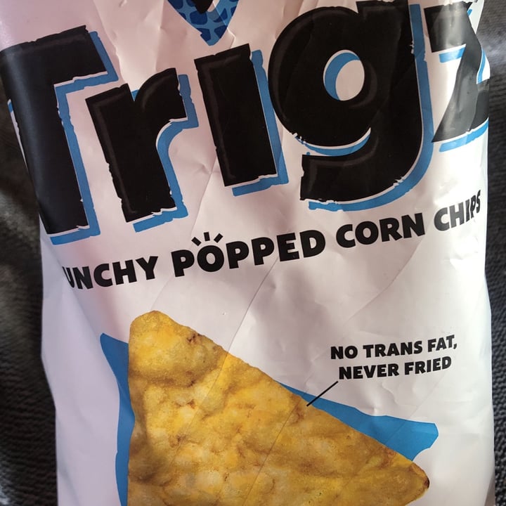 photo of Trigz Trigz crunchy Popped Chips Sea Salt shared by @leeanneg on  24 Apr 2022 - review