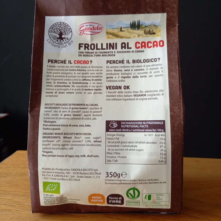 photo of L'albero del Bio Frollini al cacao shared by @ely92 on  13 Mar 2022 - review