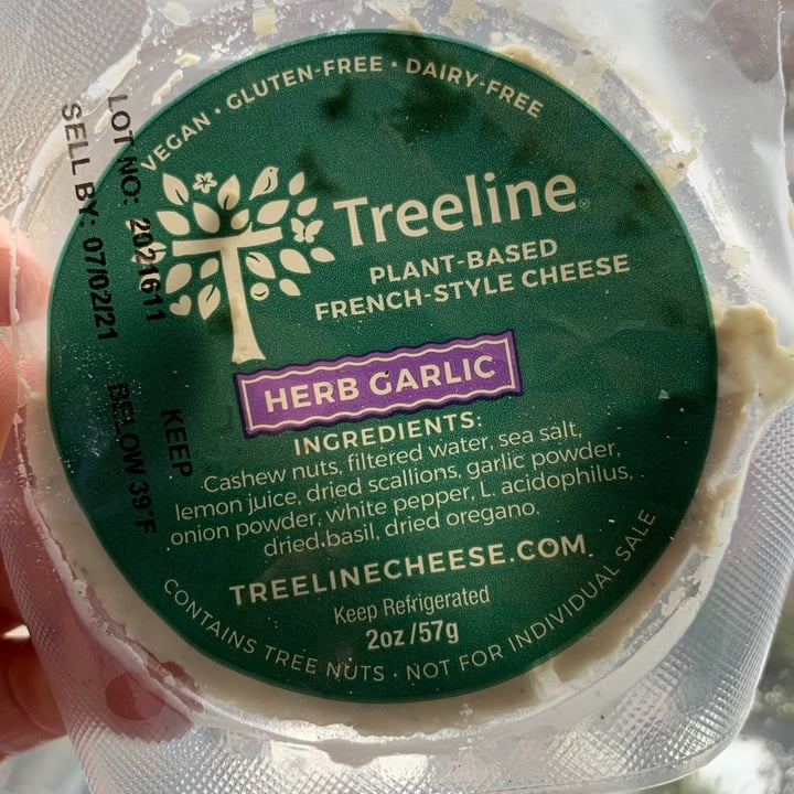 photo of Treeline Cheese Herb Garlic French Style Cheese shared by @anasoto on  30 May 2021 - review