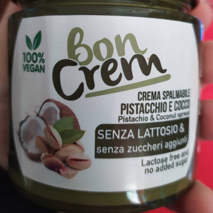 photo of Bon Crem Crema spalmabile Pistacchio e Cocco shared by @yui96 on  12 Mar 2022 - review