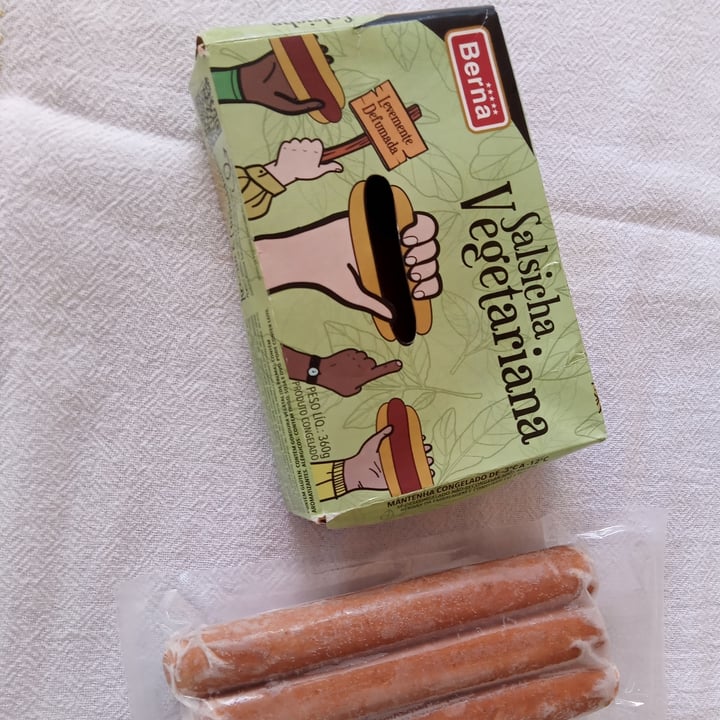 review photo of Berna Salsicha vegetariana shared by @marcelocaramello on 12 May 2022 - review