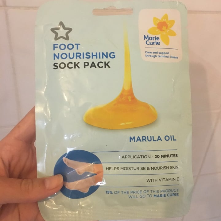photo of Superdrug Store plc Foot nourishing sock pack shared by @onestlee on  29 Jan 2021 - review