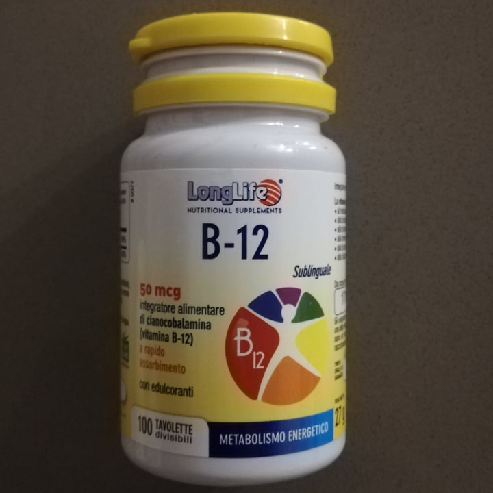 photo of Longlife B-12 50 mcg shared by @giu84lia on  13 Apr 2022 - review