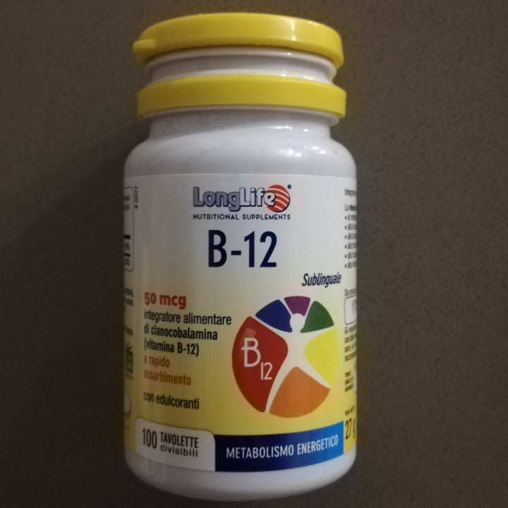 review photo of Longlife B-12 50 mcg shared by @giu84lia on 13 Apr 2022 - review