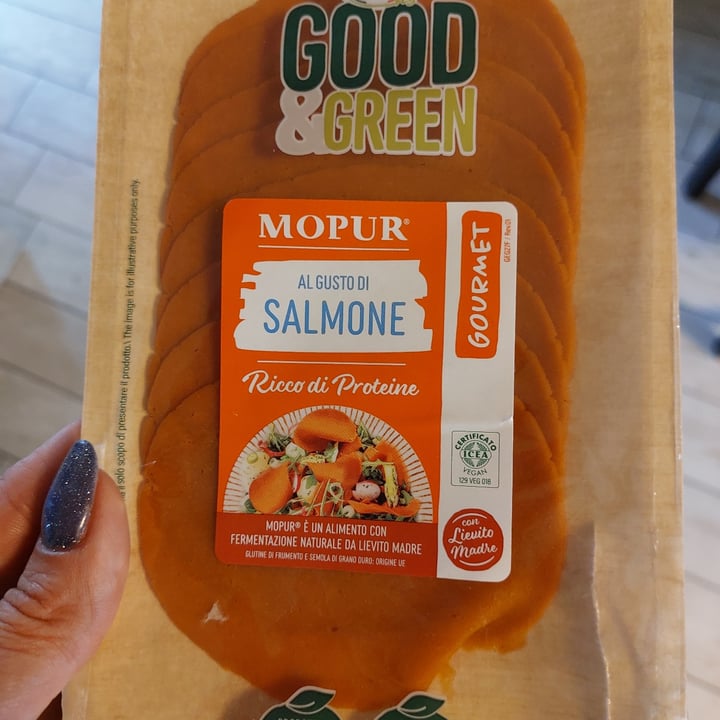 review photo of Good & Green Affettato Di Mopur Al Gusto Di Salmone shared by @samantha1963 on 23 Jul 2022 - review