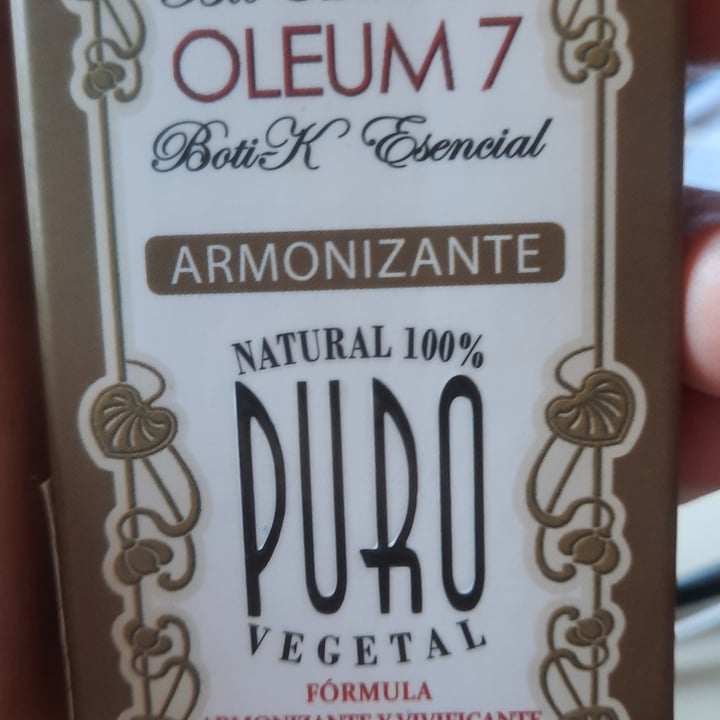 photo of Natural puro vegetal Bio Activador Oleum 7 shared by @claucagnoli on  03 May 2022 - review