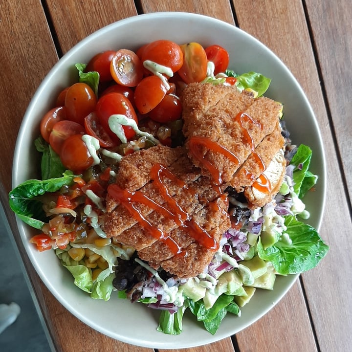 photo of I Am Vegan Babe Cafe Chicken salad shared by @plantsfeelthough on  01 Jun 2021 - review