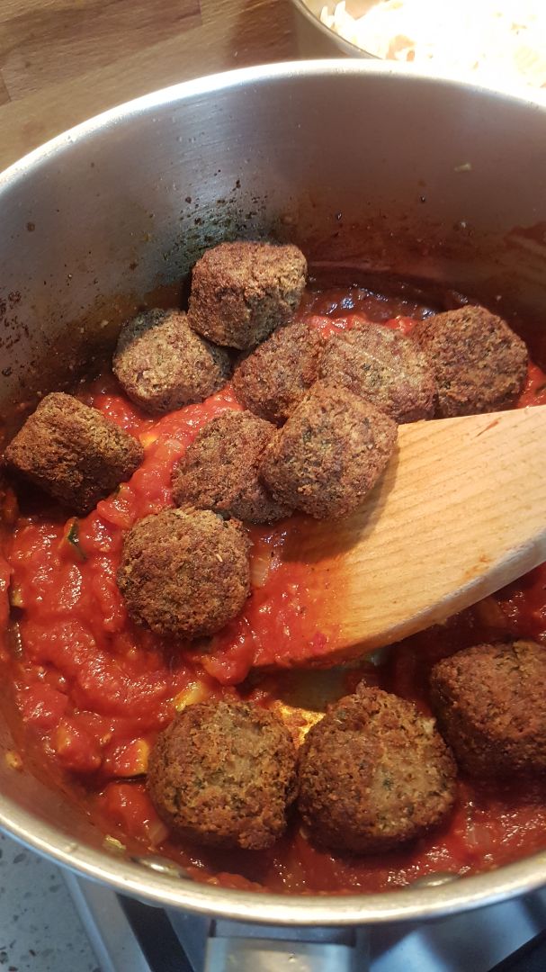 photo of Vegie Delights Meatless meatballs shared by @kmazz on  07 Mar 2021 - review