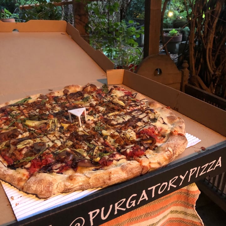 photo of Purgatory Pizza Veggie pizza shared by @smasherbrown on  21 Feb 2021 - review