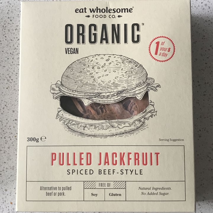 photo of Eat wholesome food co Pulled Jackfruit shared by @olicarolina on  10 May 2022 - review