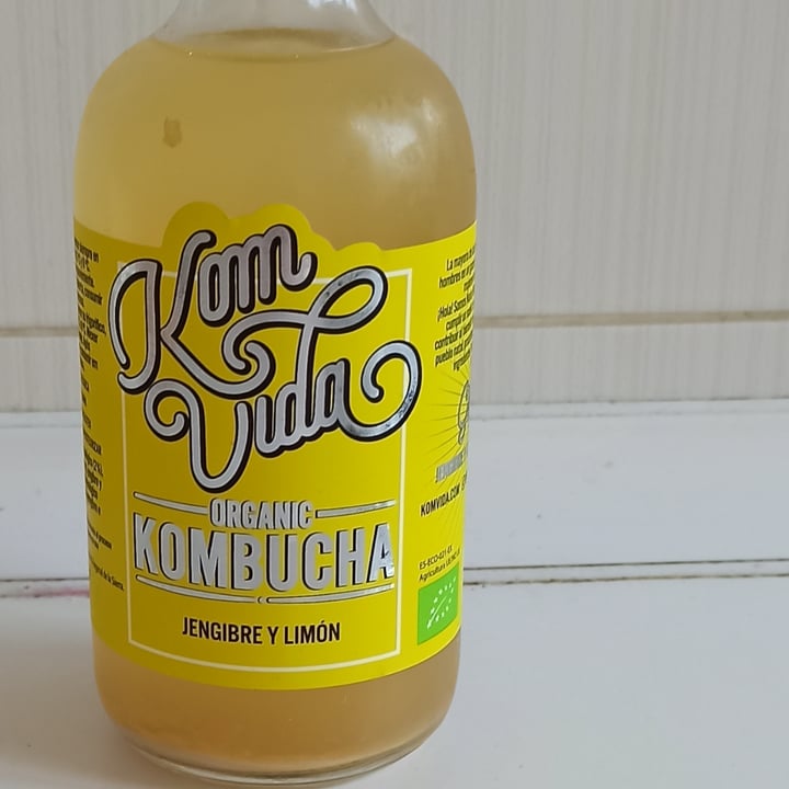 review photo of KomVida Kombucha Kombucha de jengibre y limón shared by @iraragorri on 29 Sep 2021 - review