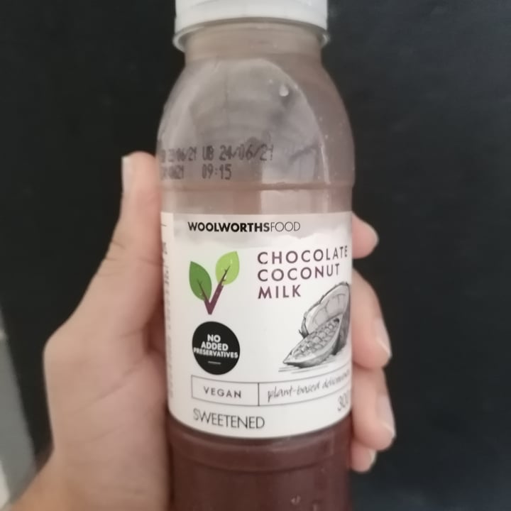 photo of Woolworths Food Chocolate Coconut Milk shared by @rushisushi7 on  20 Jun 2021 - review