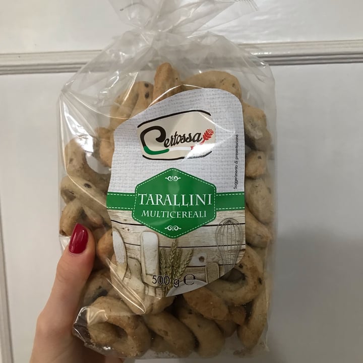 photo of Certossa Taralli multicereali shared by @francineveg on  16 Dec 2021 - review