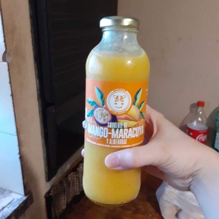 review photo of Felices Las Vacas Smoothie Mango, Maracuya y Almendras shared by @lunarezs on 19 Jan 2021 - review