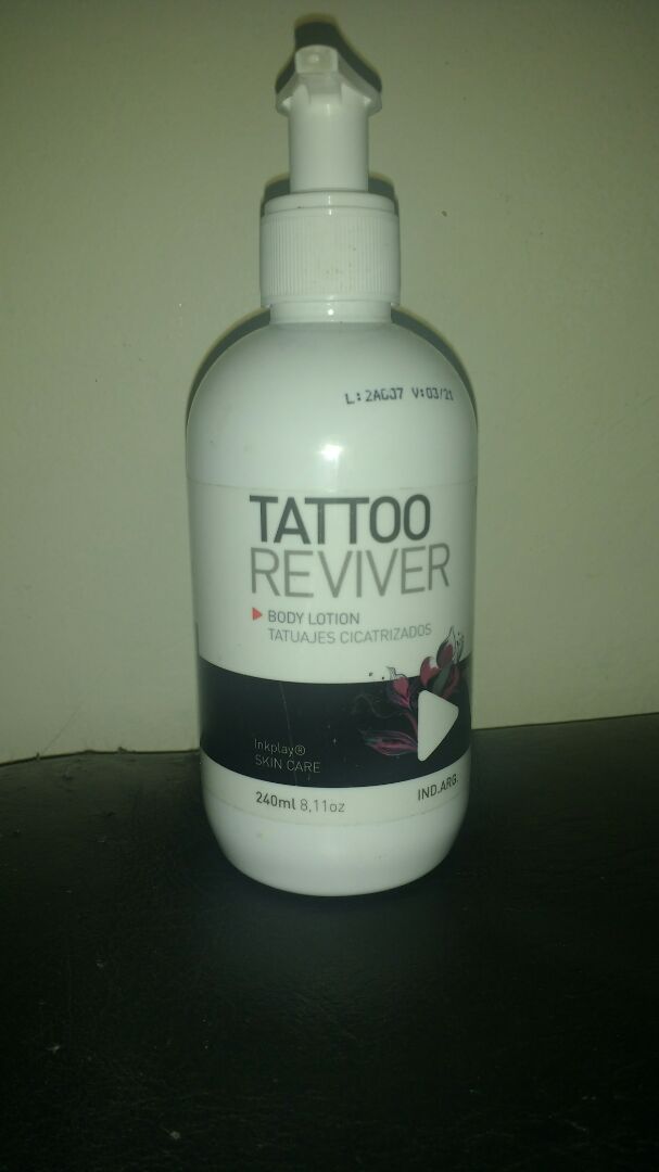review photo of Inkplay Tattoo Reviver Body Lotion shared by @julysunrise on 09 Jan 2020 - review