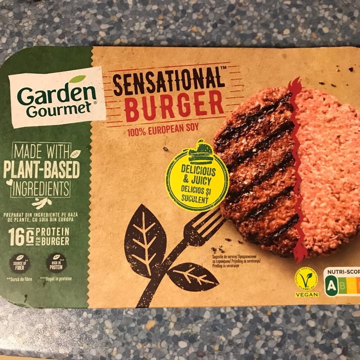 photo of Garden Gourmet Sensational Burger shared by @kristinaignatova on  17 Nov 2021 - review