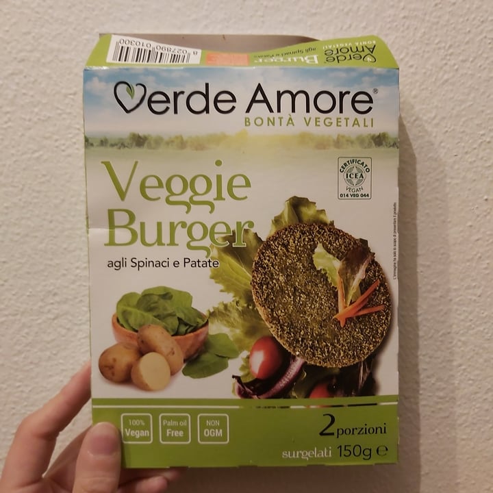 photo of Verde Amore Veggie burger shared by @sellew on  09 May 2022 - review
