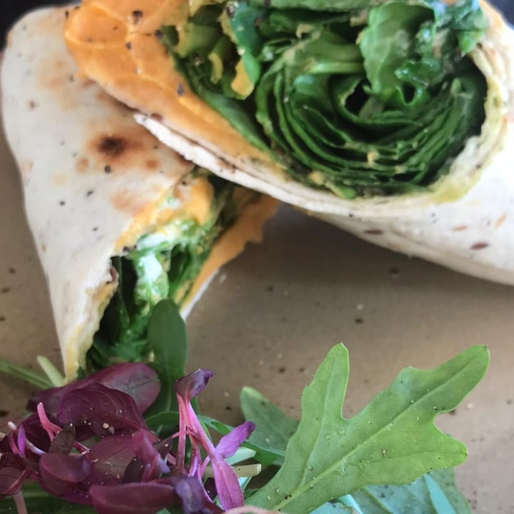 review photo of St. Mary in the Castle Cafe & Bar Sweet Potato Wrap shared by @laikaart on 08 Oct 2020 - review