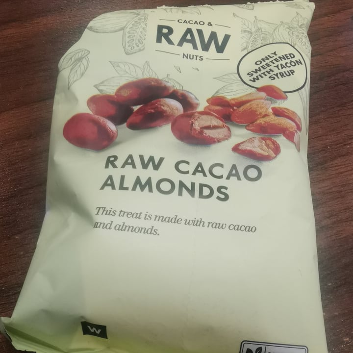photo of Woolworths Food Raw cacao almonds shared by @eltico on  15 Nov 2021 - review