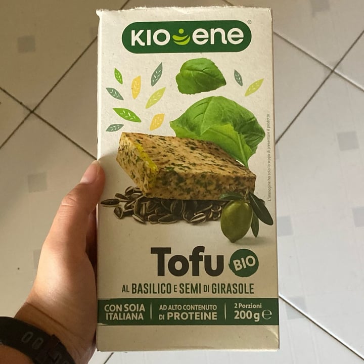 photo of Kioene Tofu basilico e semi di girasole shared by @claudiiax on  14 Sep 2022 - review
