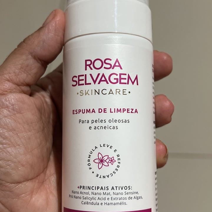 photo of Rosa Selvagem Espuma de Limpeza shared by @danicortez on  23 Jul 2022 - review