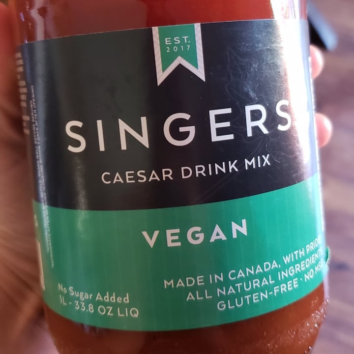 photo of Singers  Vegan Caesar Mix shared by @mermade on  09 Jan 2021 - review