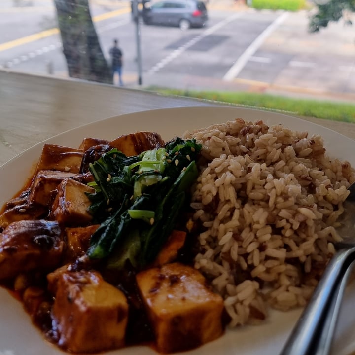 photo of Create Healthy Lifestyle 創意天然生機飲食 Mapo Tofu with Brown Rice Set shared by @jenzyl on  26 Mar 2022 - review