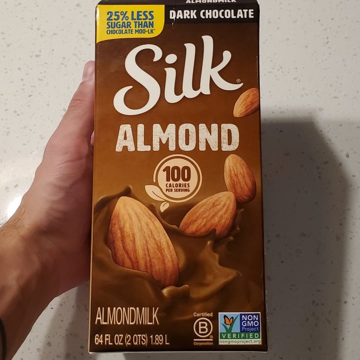 photo of Silk Dark Chocolate Almond Milk shared by @matko on  20 Nov 2021 - review