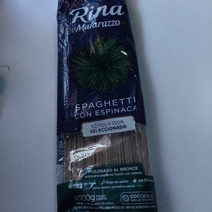 review photo of Rina Matarazzo Rina Spaghetti con Espinaca shared by @ggino on 14 May 2022 - review
