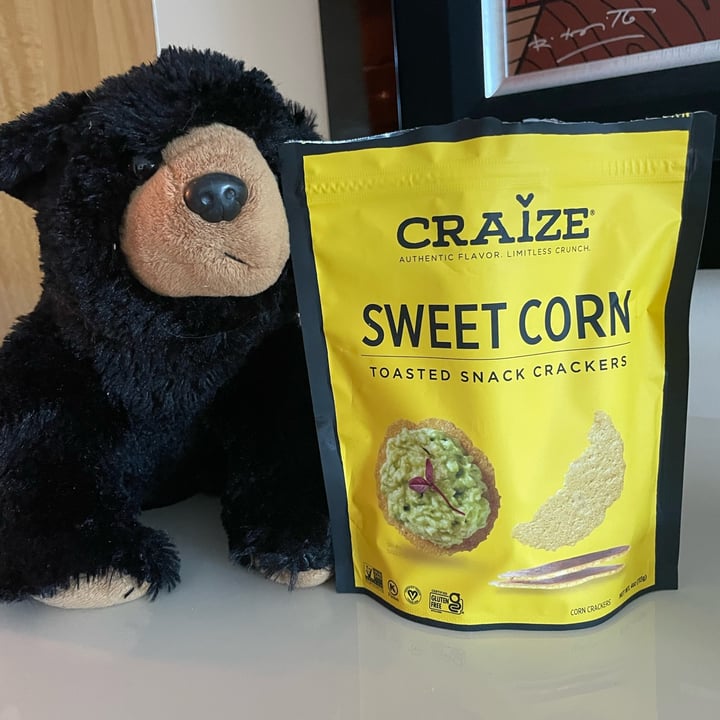 photo of Craize Sweet Corn Toasted Snack Crackers shared by @natalinkal on  30 Nov 2022 - review