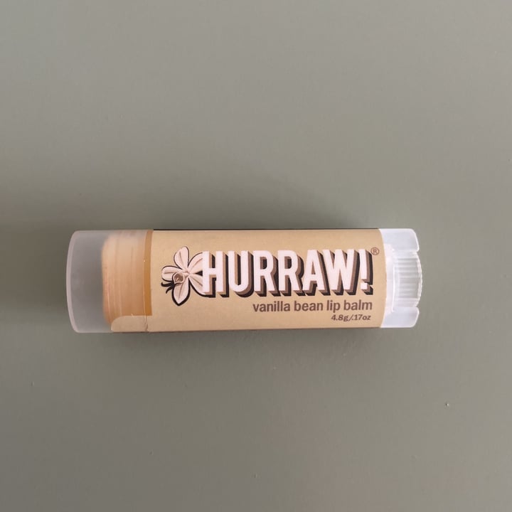 photo of Hurraw! Vanilla Bean Lip Balm shared by @missnaiomi on  19 Sep 2021 - review