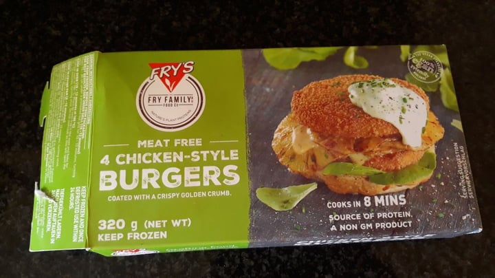 photo of Fry's Family Food Chicken-Style Burgers shared by @allycat on  14 Dec 2019 - review