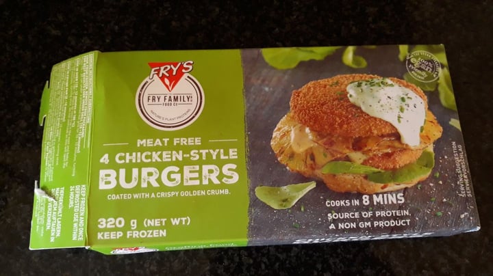 review photo of Fry's Family Food Chicken-Style Burgers shared by @allycat on 14 Dec 2019 - review