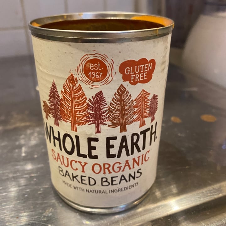 review photo of Whole Earth Saucy organic baked Beans shared by @reggievegan on 01 Jan 2022 - review