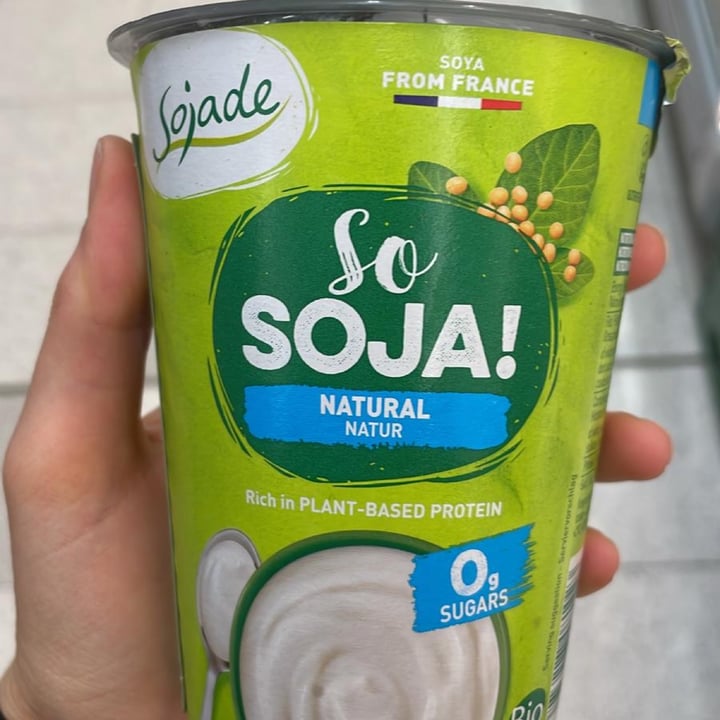 photo of Sojade Natural yogurt shared by @chiacampo on  02 Apr 2022 - review