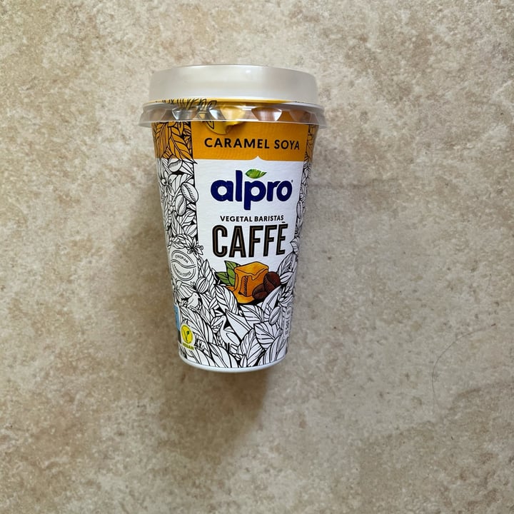 photo of Alpro Caffè Vegetal Baristas Caramello Soya shared by @poddceci on  15 Apr 2022 - review
