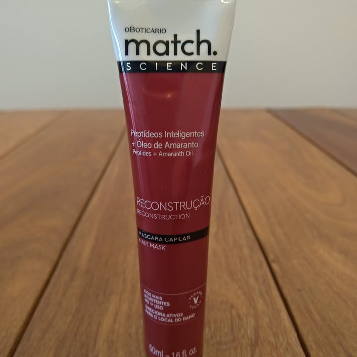 review photo of O Boticário Ampola capilar Match Science shared by @andreiajss on 11 Oct 2022 - review