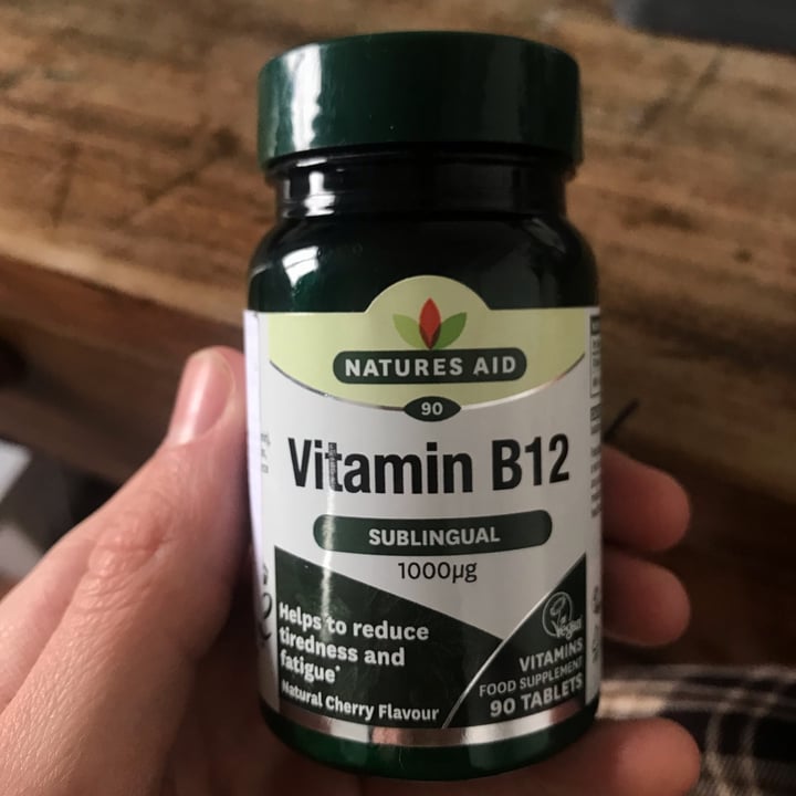 photo of natures aid Vitamina B12 shared by @aledelsa on  15 Apr 2022 - review